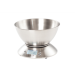 Adler | Virtuves svari | AD 3134 | Maksimālais svars (ietilpība) 5 kg | Gradācija 1 g | Nerūsējošais tērauds