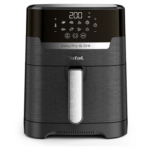 TEFAL | Fritieri Easy Fry and Grill | EY505815 | Jauda 1400 W | Tilpums 4,5 L | Melns