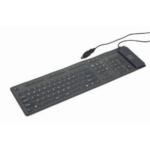 Gembird | Elastīga tastatūra | Vadu | ASV | USB + PS/2