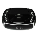 Camry | Alarm Clock | CR 1150b | Alarm function | Black - Image 7