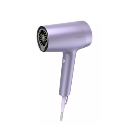440x440-2476.png Philips Hair Dryer | BHD720/10 | 1800 W | Number of temperature settings 4 | Ionic function | Diffuser nozzle | Purple - Image 1