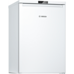 Bosch | Ledusskapis | GTV15NWEB | Energoefektivitātes klase E | Pieliekamais | Brīvi stāvošs | Augstums 85 cm | Kopējā neto ietilpība 83 l | Balts
