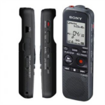 Sony | Цифровой диктофон | ICD-PX470 | Черный | Воспроизведение MP3 | MP3/L-PCM | 59 часов 35 минут | Стерео