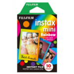 Fujifilm | Instax Mini Rainbow momentfoto filma | 86 x 54 mm | Daudzums: 10