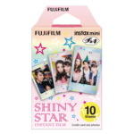 Fujifilm | Instax Mini Shiny Star momentuzņēmumu filma | 86 x 54 mm | Daudzums: 10