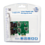 Logilink | 2 x gigabitu LAN (RJ 45) | PCIe - Image 2