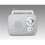 Muse | Portable Radio | M-051RW | AUX in | White - Image 2