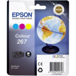 Epson 267 trīskrāsu tintes kasetne | Tinte | Ciāna, fuksīna, dzeltena