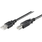 Goobay | USB 2.0 ātrdarbīgs kabelis | USB-A uz USB-B USB 2.0 tēviņš (A tips) | USB 2.0 tēviņš (B tips) - Image 2