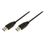 Logilink | CU0038 | USB-A uz USB-A USB 3.0 (A tips) tēviņš | USB 3.0 (A tips) tēviņš