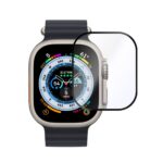 Fiksēts | Armor rūdīts stikls Apple Watch Ultra 49mm/Ultra 2 49mm | Melns - Image 2