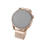 Fixed | Mesh Strap with Quick Release, 18mm, Stainless Steel Mesh Strap for Smartwatch | Gold - Image 4