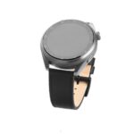 Fixed | Leather Strap with Quick Release 20mm for Smartwatch | Black - Image 3