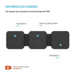 Fixed | Wireless Foldable Charger 3in1 Flex for Samsung | FIXFLE-SA-BK | Black - Image 4