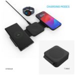 Fixed | Wireless Foldable Charger 3in1 Flex for Samsung | FIXFLE-SA-BK | Black - Image 7
