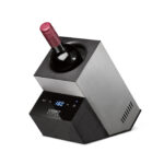Caso | Wine Cooler | WineCase Deluxe Inox | Bottles capacity 1 | Black/Silver