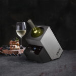 Caso | Wine Cooler | WineCase Deluxe Inox | Bottles capacity 1 | Black/Silver - Image 7