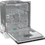 Dishwasher | GV643E90 | Built-in | Width 60 cm | Number of place settings 16 | Number of programs 6 | Energy efficiency class E | Display | AquaStop function | White