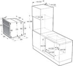 Gorenje Oven | BPSA6747A08WG | 77 L | Electric | AquaClean | Mechanical control | Steam function | Height 59.5 cm | Width 59.5 cm | White - Image 11