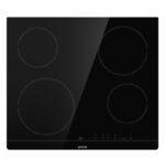 Gorenje | Plīts virsma | ECT641BSC | Vitrokeramika | Degļu/gatavošanas zonu skaits: 4 | Skārienjutīgs | Taimeris | Melns | Displejs