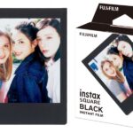 Fujifilm | Instax Square momentuzņēmumu filma, melna | Glancēta | Daudzums: 10
