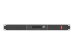 Lanberg 19 fan unit/ventilation panel with LCD 2 fans + thermostat 230V | AK-1502-B | Black - Image 2