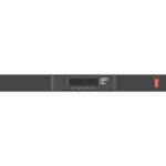 Lanberg 19 fan unit/ventilation panel with LCD 4 fans + thermostat 230V | AK-1503-B | Black