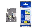 Brother | TZ-251 Laminated Tape | Black on White | TZe | 8 m | 2.4 cm - Image 2