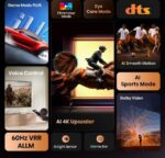 Hisense UHD Smart TV | 50A6Q | 50 | Smart TV | VIDAA OS | UHD | Black - Image 8