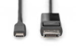 Digitus | Bi-Directional Adapter Cable 2 m | AK-300334-020-S | USB Type C to DisplayPort - Image 4