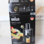 SALE OUT. Braun J500 Multiquick 5 Juicer, Black | Braun | J 500 Multiquick 5 | Type Juicer | Black | 900 W | Number of speeds 2 | DAMAGED PACKAGING, CRACKED CONTAINER SIDE