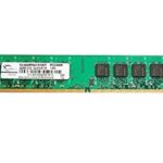 G.Skill | Value | 2 GB | DDR2 | 800 MHz | PC/server | Registered No | ECC No