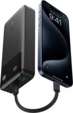 Anker Power Bank, B2B - Europe (excluded UK plug), 30 W | A1384G11 | 20000 mAh | Black - Image 2