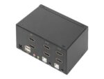 Digitus KVM slēdzis, 2 porti, divi displeji, 4K, HDMI | DS-12860 - Image 7