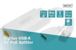 Digitus | USB-A 5V PoE Splitter | DN-95208 - Image 3