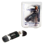 Logilink | Кардридер USB 2.0, внешний адаптер для карт памяти MMC, RS-MMC, SD и SD HC