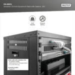 Digitus AVS plaukts | DN-48001 | Melns - Image 2