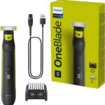 Philips OneBlade Pro Face and Body QP6506/15, 5 vienā regulējama ķemme, mitrai un sausai lietošanai, LED digitālais displejs | Philips