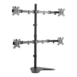 Logilink BP0046 Quad Monitor Desk Stand 13-32'' | Logilink | Desk Mount | BP0046 | 13-32  | Maximum weight (capacity) Carrying capacity of each arm: Max. 8 kg  kg | Black