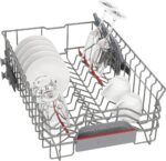 Посудомоечная машина Bosch | SPT4EMX17E | Встраиваемая | Ширина 45 см | Вместимость: 10 комплектов посуды | Количество программ: 6 | Класс энергоэффективности: B | Дисплей | Белый — изображение 3