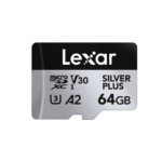 Lexar | SILVER PLUS | 64 GB | microSDXC | Zibatmiņa, 10. klase