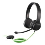 Acer konferenču austiņas | Iebūvēts mikrofons | USB A tipa | Melnas