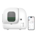 PETKIT | Автоматический кошачий туалет | Pura MAX 2 | 480 x 480 x 520 см | Белый