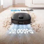 Anker Eufy Robot Vacuum Cleaner | Omni E25 | Wet&Dry | Operating time (max) 180 min | Dust capacity 3 L | 20000 Pa | Black - Image 9