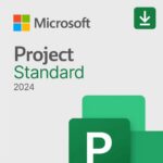 Microsoft Project Standard 2024 tiešsaistes produkta atslēgas licence 1 Lejupielādējama licence | EP2-07057 | Visas valodas | ESD