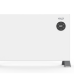Adler Convection fan heater LCD with remote control | Convection Heater | 2000 W | Number of power levels 3 | White | IPX24