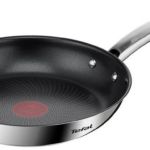 TEFAL | Cepšanas panna | B8170444 Intuition | Cepšanai | Diametrs 24 cm | Piemērots indukcijas plītij | Fiksēts rokturis | Melns