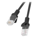 Lanberg | Patchcord CAT.6 UTP fluke passed | PCU6-10CC-0025-BK | 0.25 m | Black