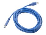 Lanberg USB-A 3.0 kabelis, 3 m | CA-US3E-10CC-0030-B | USB A tipa uz USB A tipa - Image 3