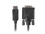 Lanberg kabelis | CA-DPDV-10CU-0018-BK | DisplayPort uz DVI-D | 1,8 m - Image 2